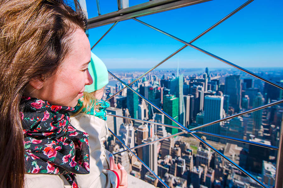 We recommend soaring to the top of the Empire State Building