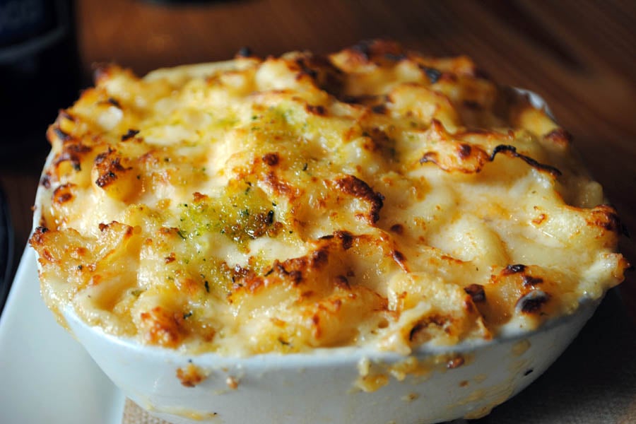 Mac and cheese is a southern staple