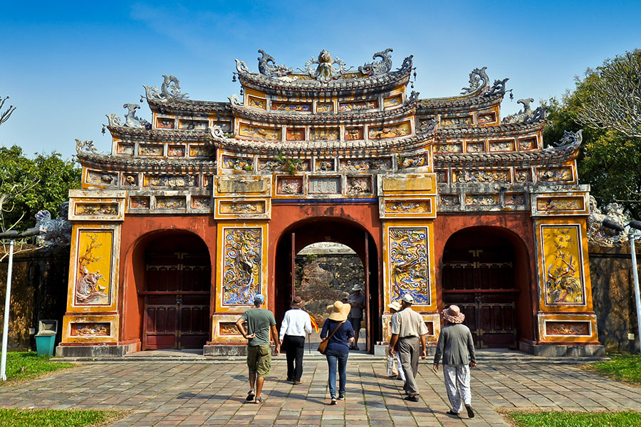 Explore the ancient Imperial Citadel in Hue