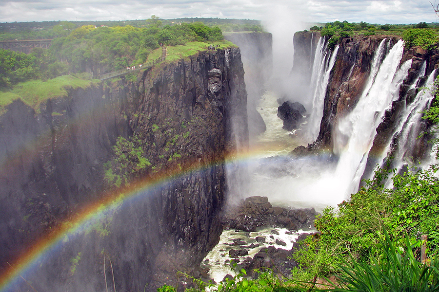 "The smoke that thunders" - majestic Victoria Falls